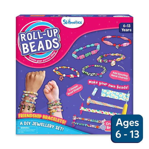 Skillmatics Roll-Up Beads | DIY Activity Set | Ages 6+