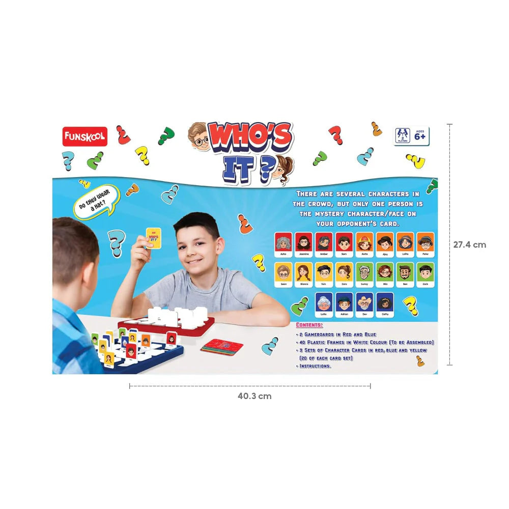 Funskool Who's it Family Games - Multicolor