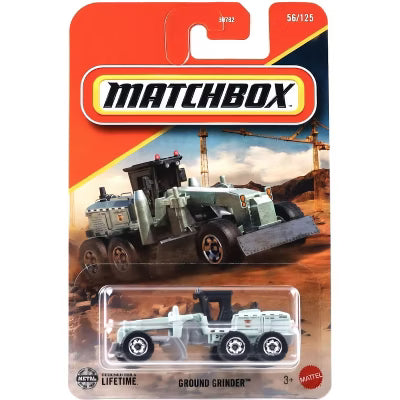 Matchbox Cars 2025 - Combo Pack of 2 Pcs - 1966 Land Rover Gen II & Ground Grinder - 30782-95CM