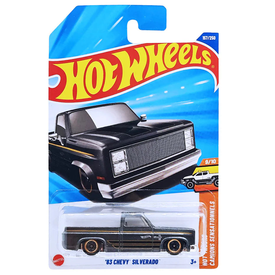Hot Wheels Imported Premium - Short Card - 83 Chevy Silverado