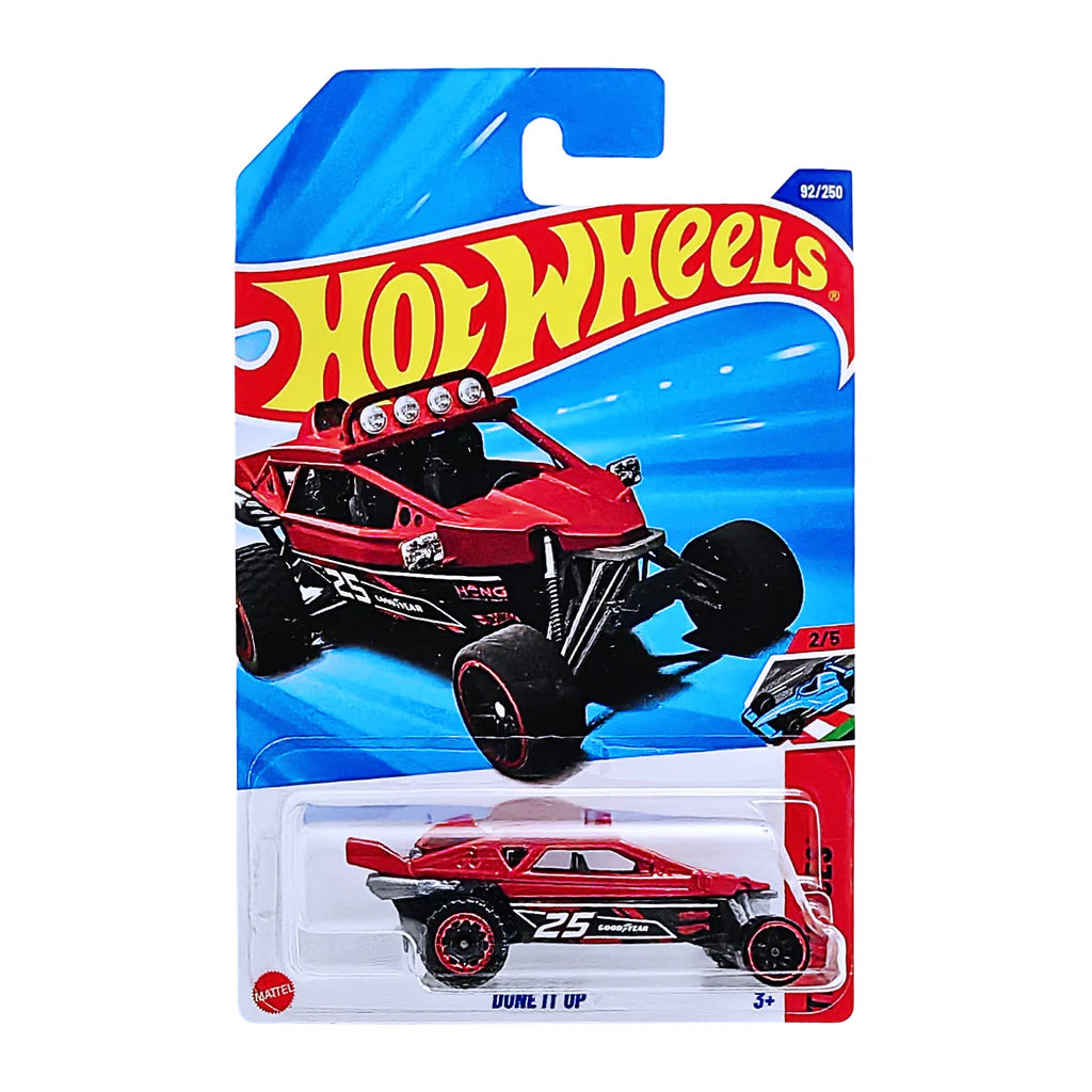 Hot Wheels Mainline - K Case 2025 | L Case 2025 - Dune It Up - HW Track Aces - Long Card