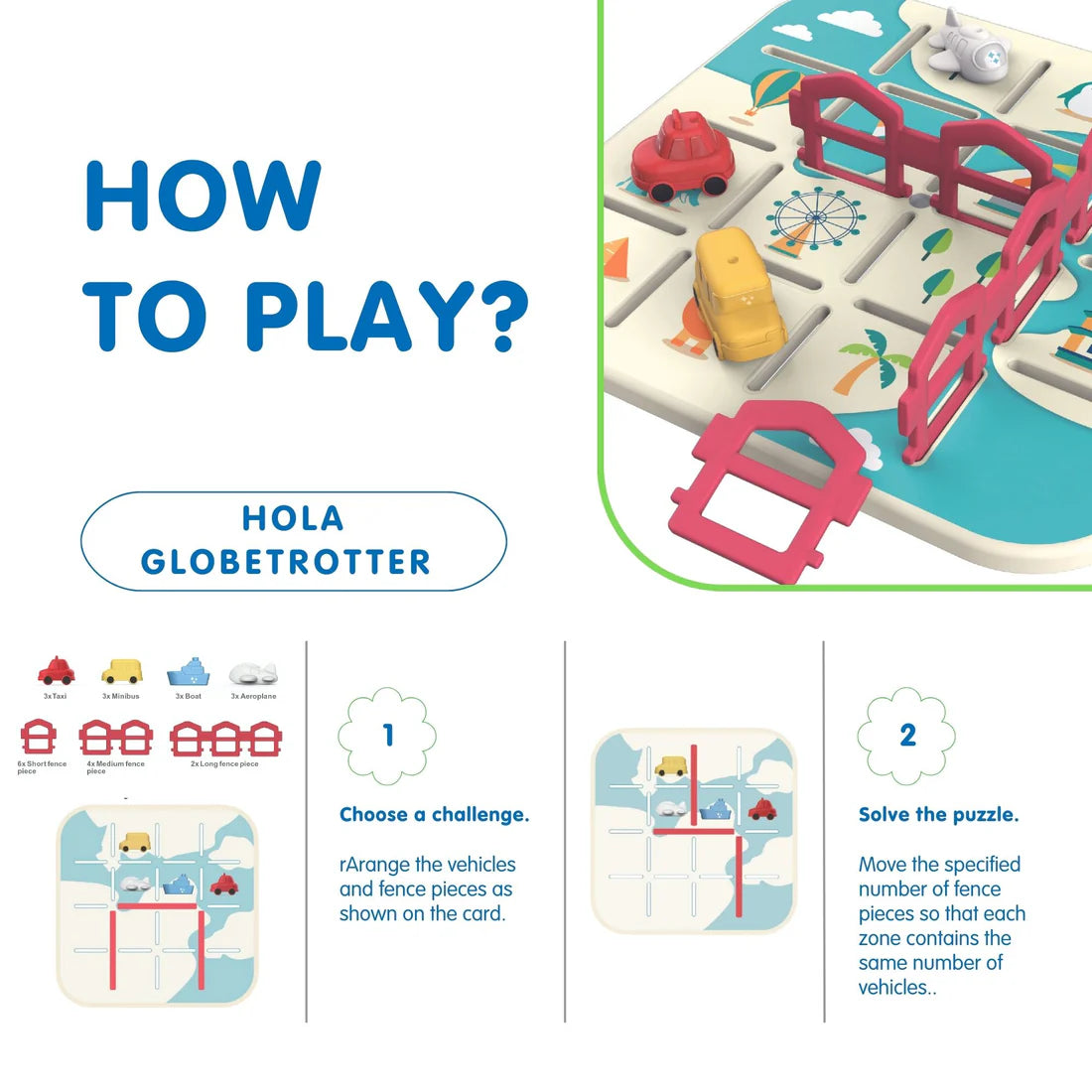Globetrotter Educational Puzzle Game for Kids