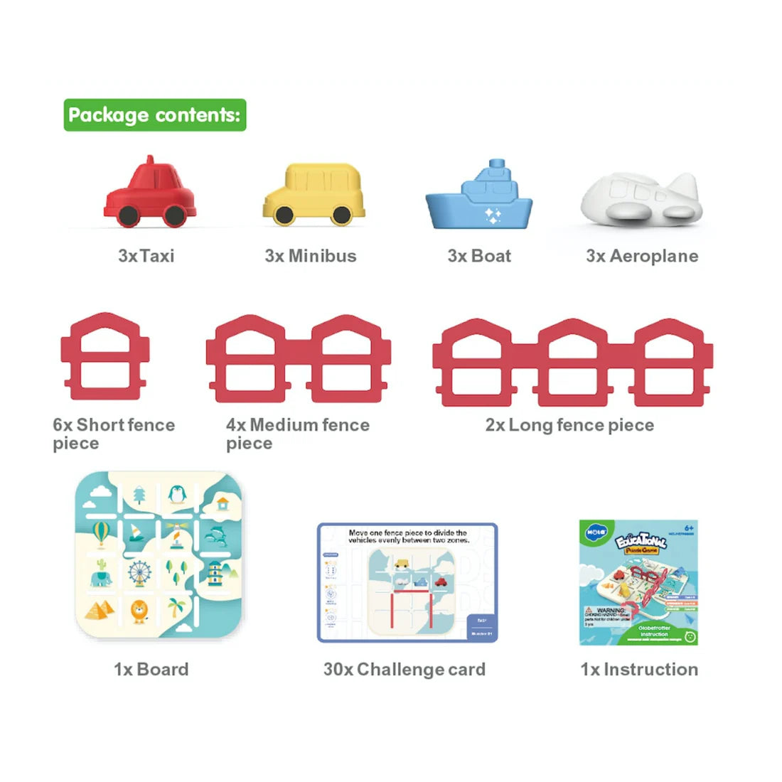 Globetrotter Educational Puzzle Game for Kids