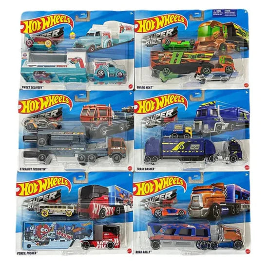 Hot Wheels - Super Rigs - Pack of 3 Pcs - BDW51 - 950D