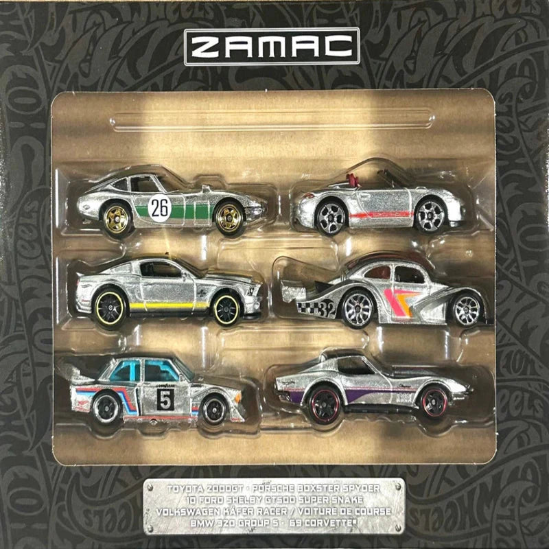 Hot Wheels 2026 Silver Series - ZAMAC Set of 6 - Collector Edition