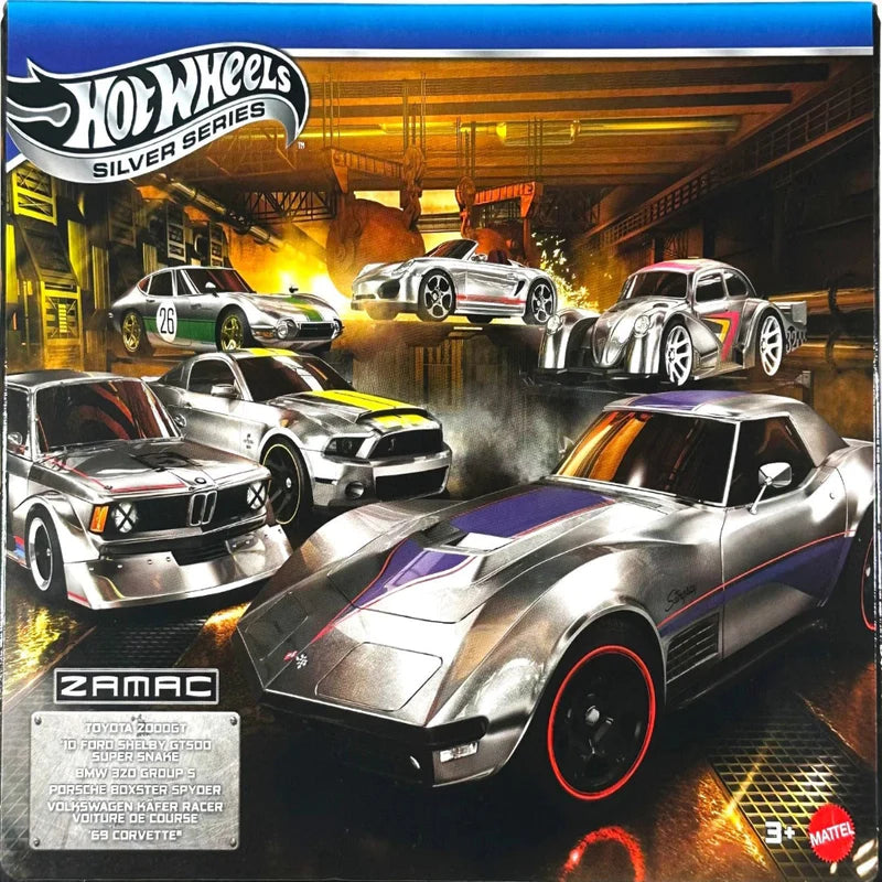 Hot Wheels 2026 Silver Series - ZAMAC Set of 6 - Collector Edition