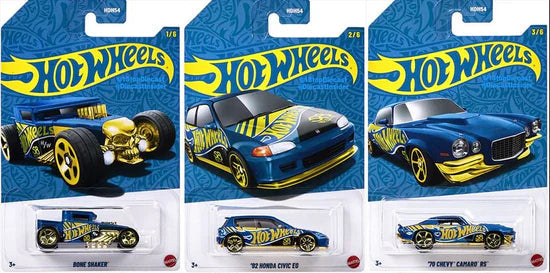 2026 Hot Wheels 58th Anniversary - Pack of 3 Pcs Cars  - HDH54 955J