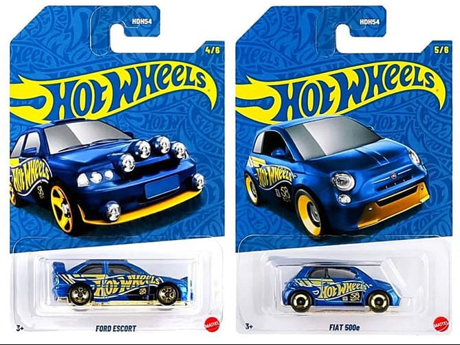 2026 Hot Wheels 58th Anniversary - Pack of 2 Pcs Cars  - HDH54-955K