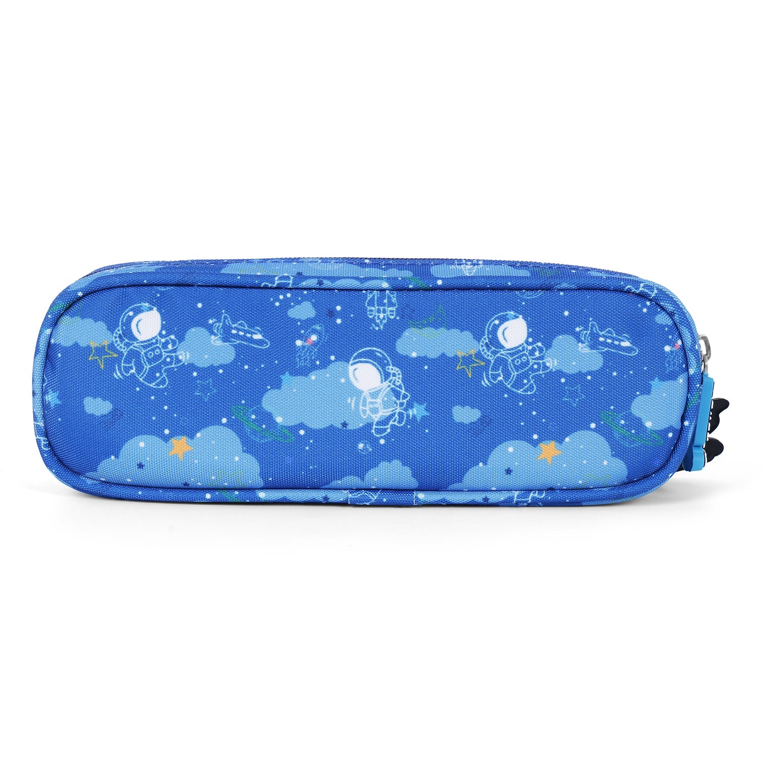 Stationery Set : astronaut Pencil Pouch, PU Material Waterproof & Durable Stationery,  for Boys Girls (Blue)
