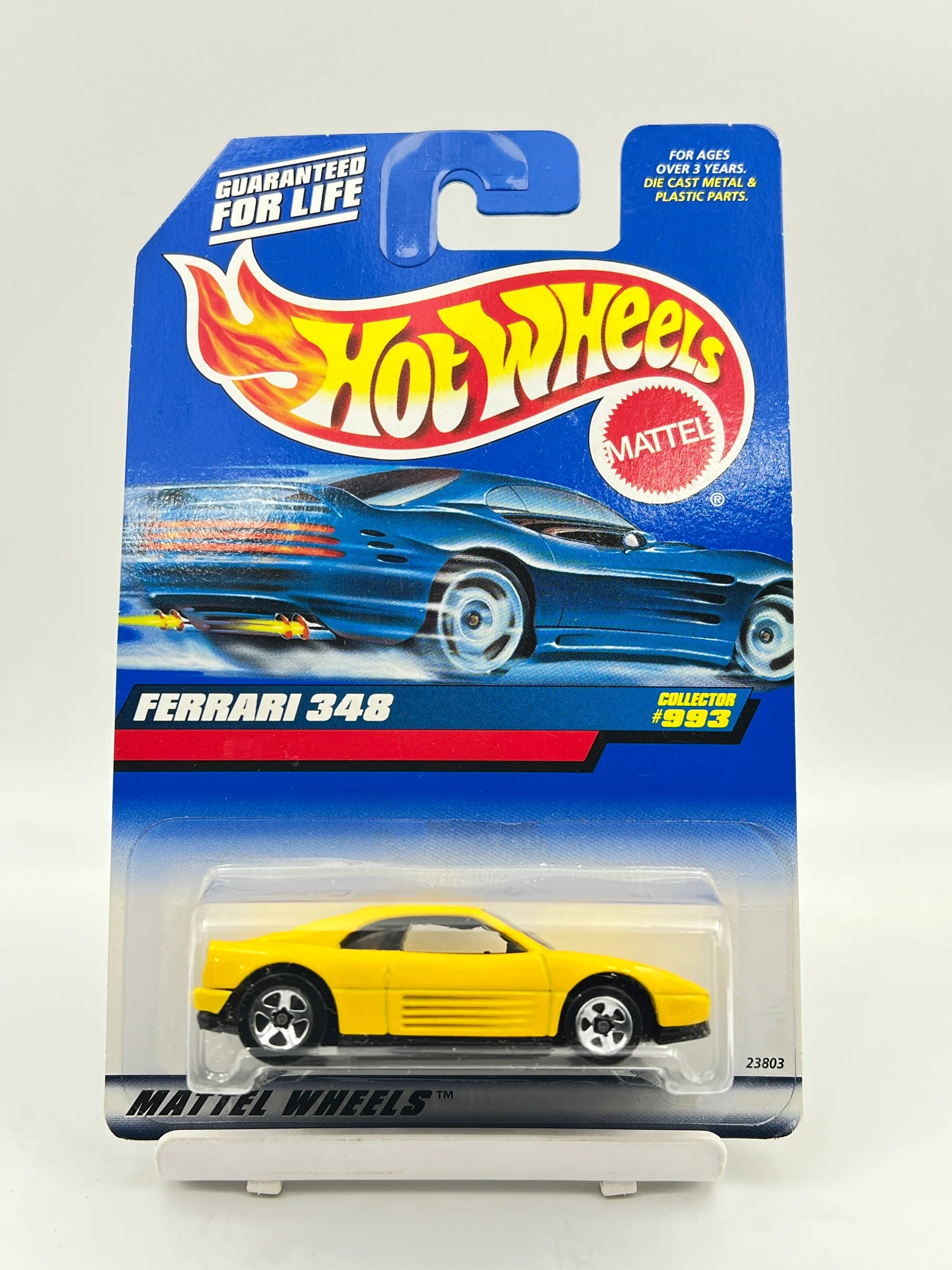 Hot Wheels Imported Premium - Ferrari 348 - Yellow
