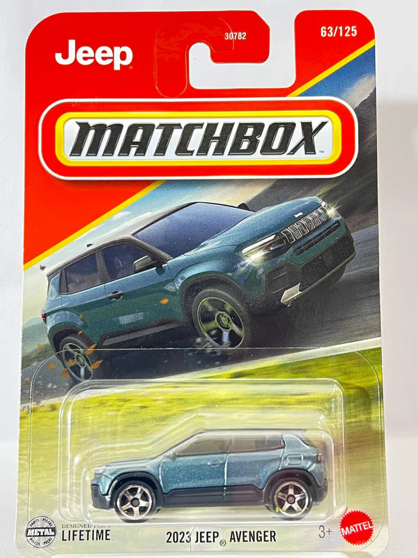 Matchbox Cars 2025 - Combo Pack of 2 Pcs - 2023 Jeep Avenger & 2024 Fiat Topolino (1)