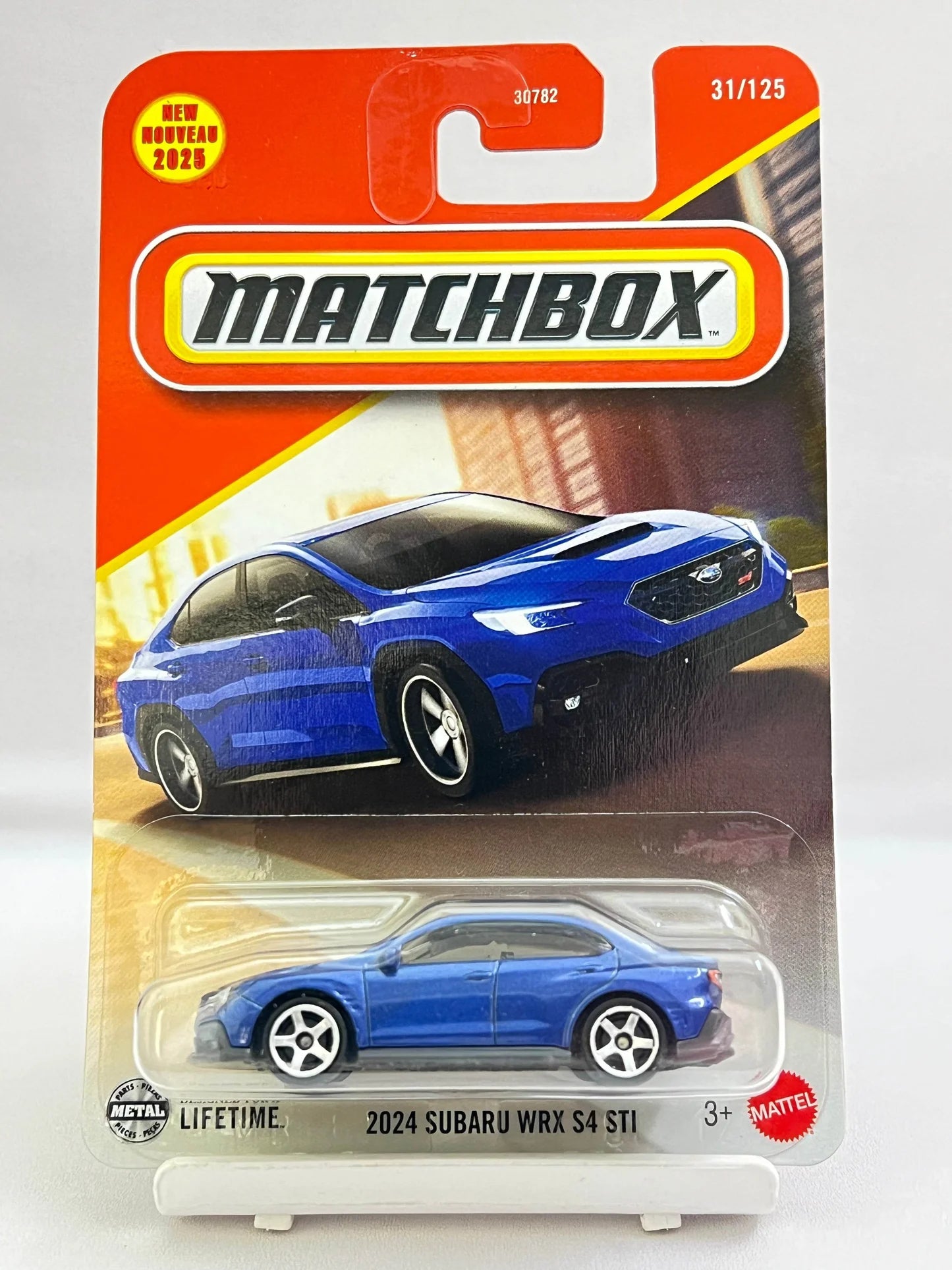 Matchbox Cars 2025 - Combo Pack of 2 Pcs - 2024 Subaru WRX S4 STI & Skidster - 30782-95CM