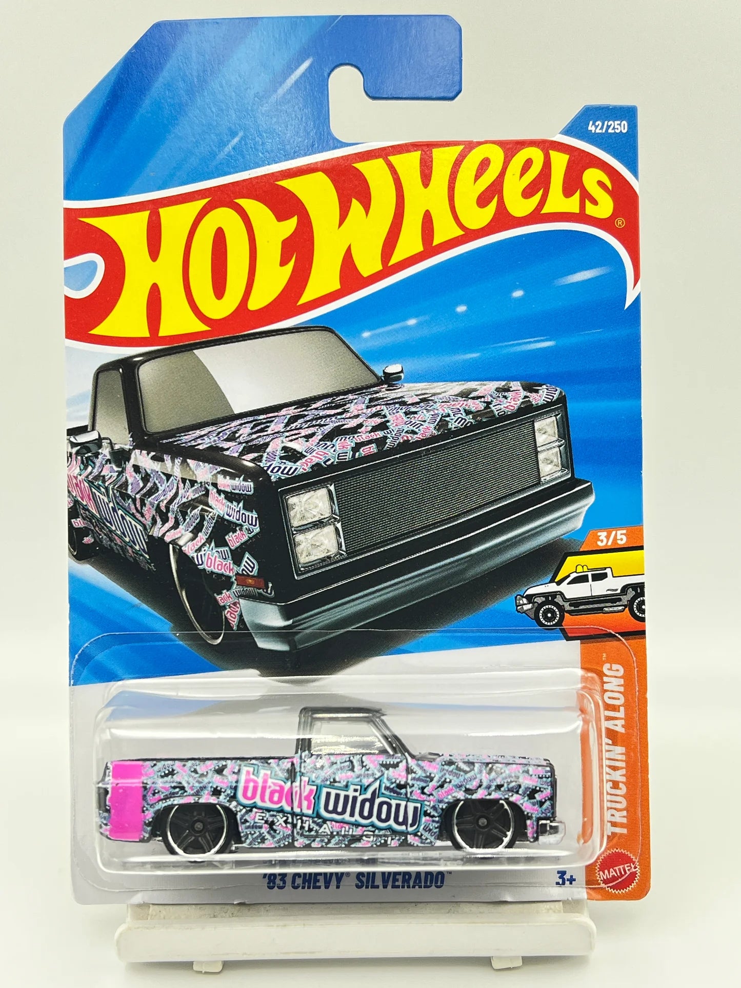 Hot Wheels Imported Premium - Short Card - 83 Chevy Silverado