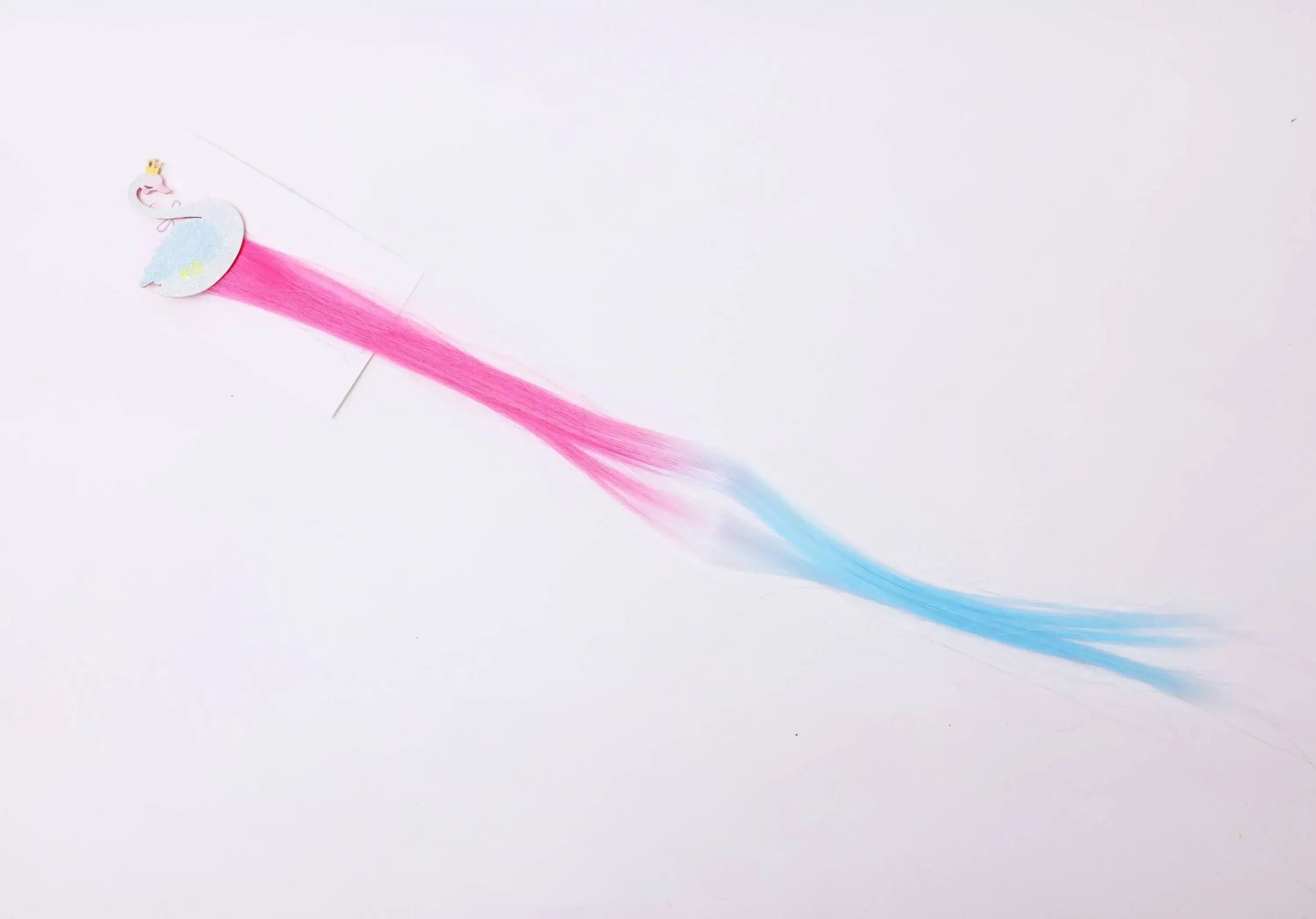 iLearnNGrow Swan Hair Extension for Kids – Colorful Clip-On Hair Accessory for Kids - ilearnngrow Learning Solutions Pvt Ltd