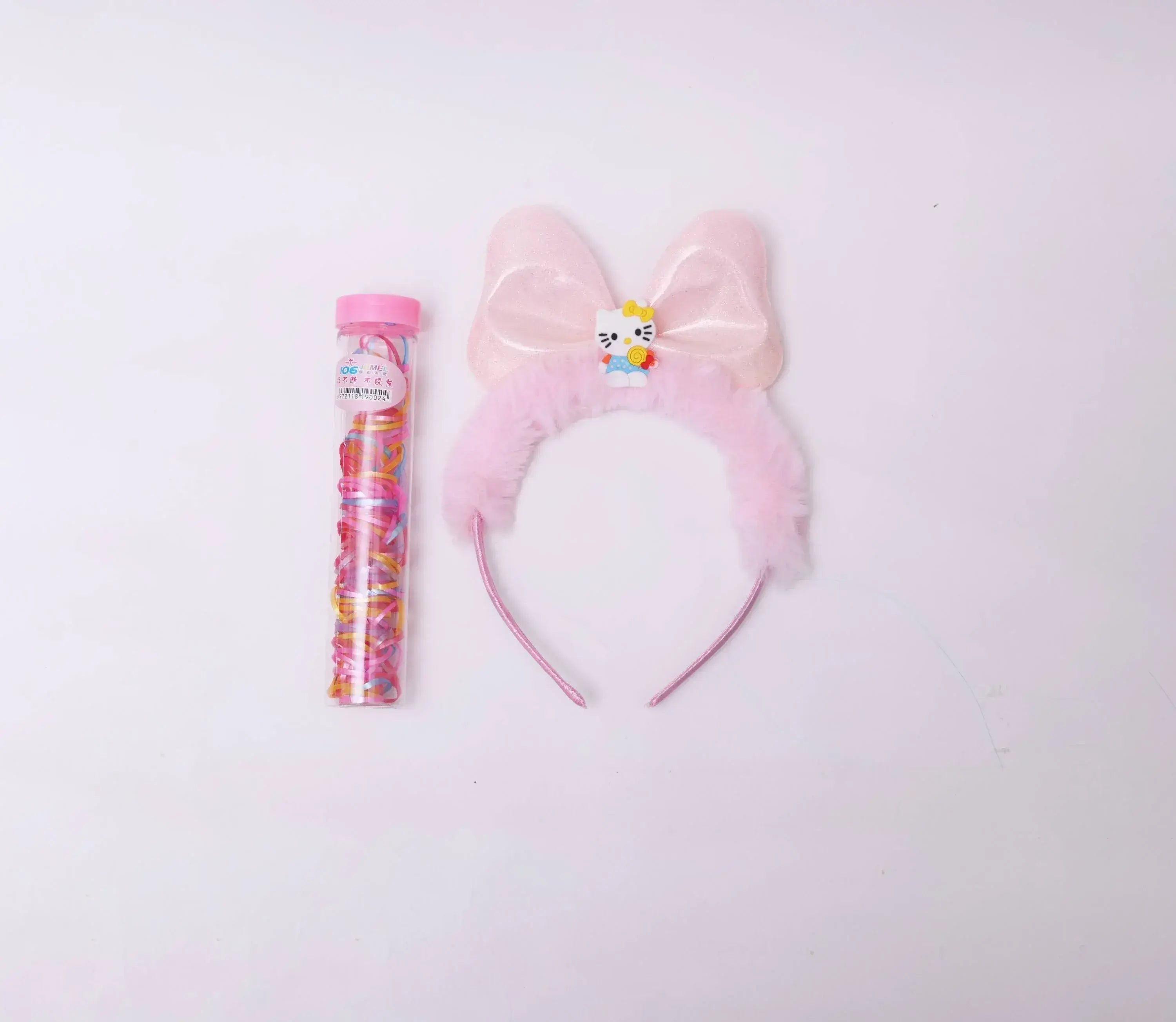 iLearnNGrow Hello Kitty Hair Accessories Set (Pastel Pink) - ilearnngrow Learning Solutions Pvt Ltd