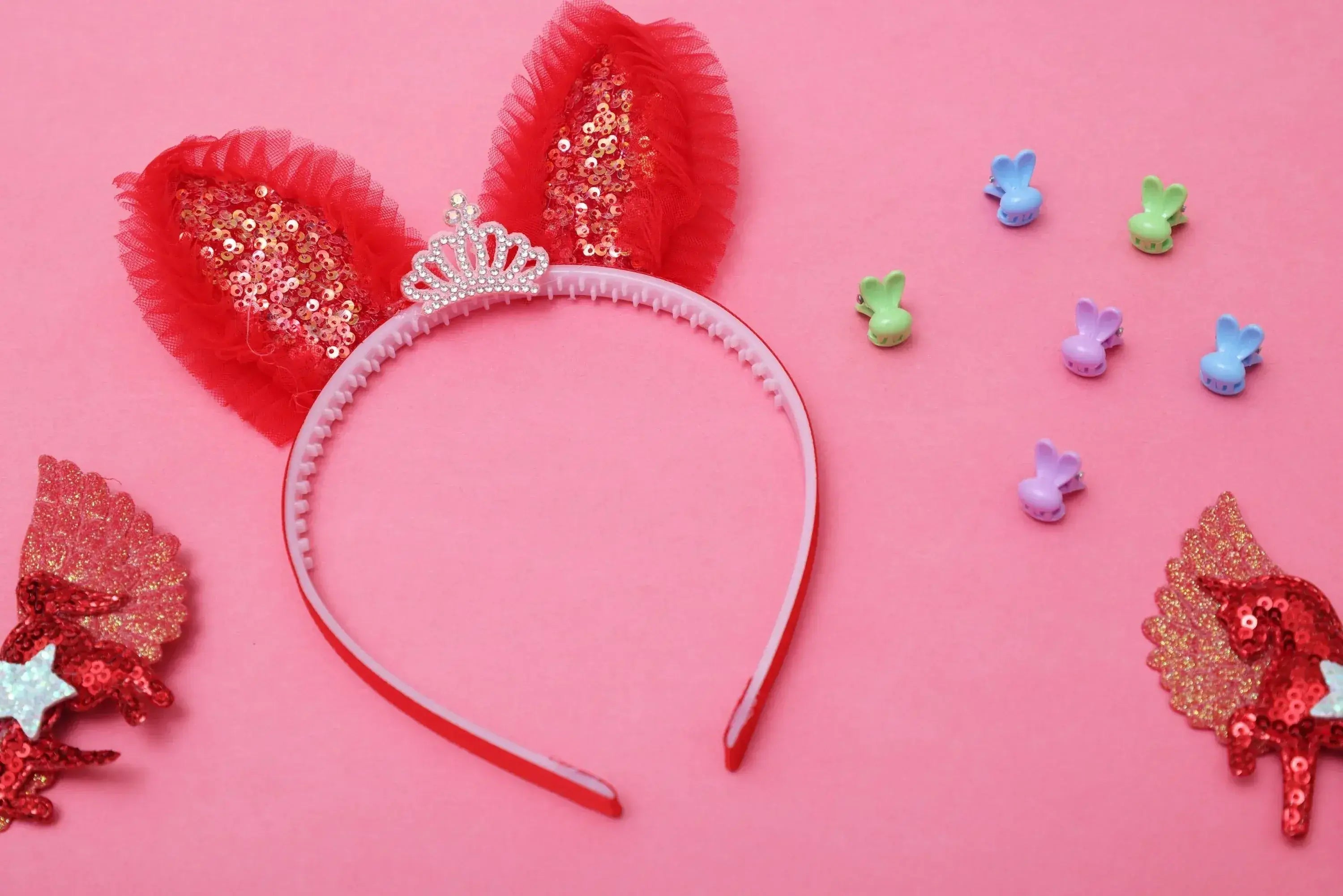 Princess Hair Accessories Set – Girls Hair Accessories Gift Set - ilearnngrow Learning Solutions Pvt Ltd