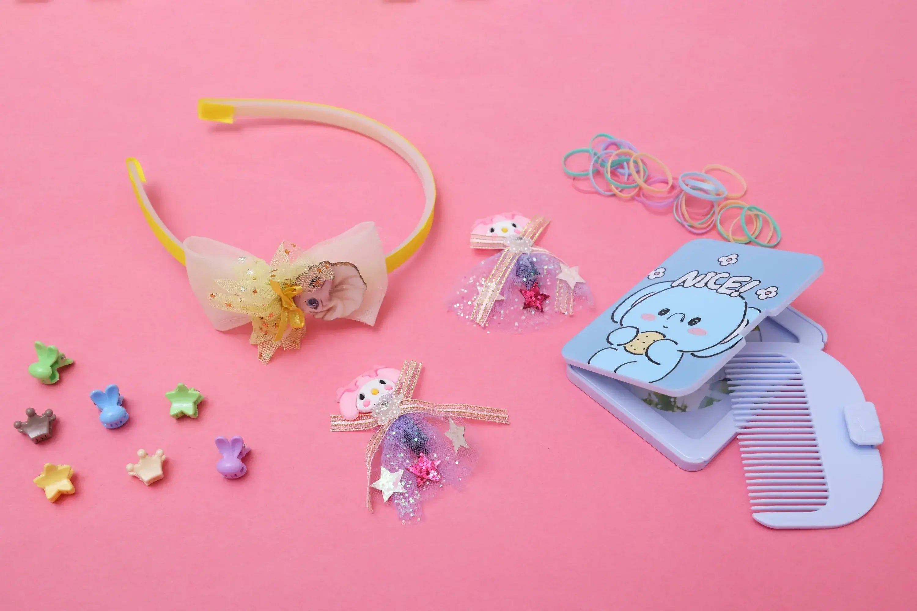 iLearnNGrow Frozen Hair Accessories Set (Yellow) - ilearnngrow Learning Solutions Pvt Ltd