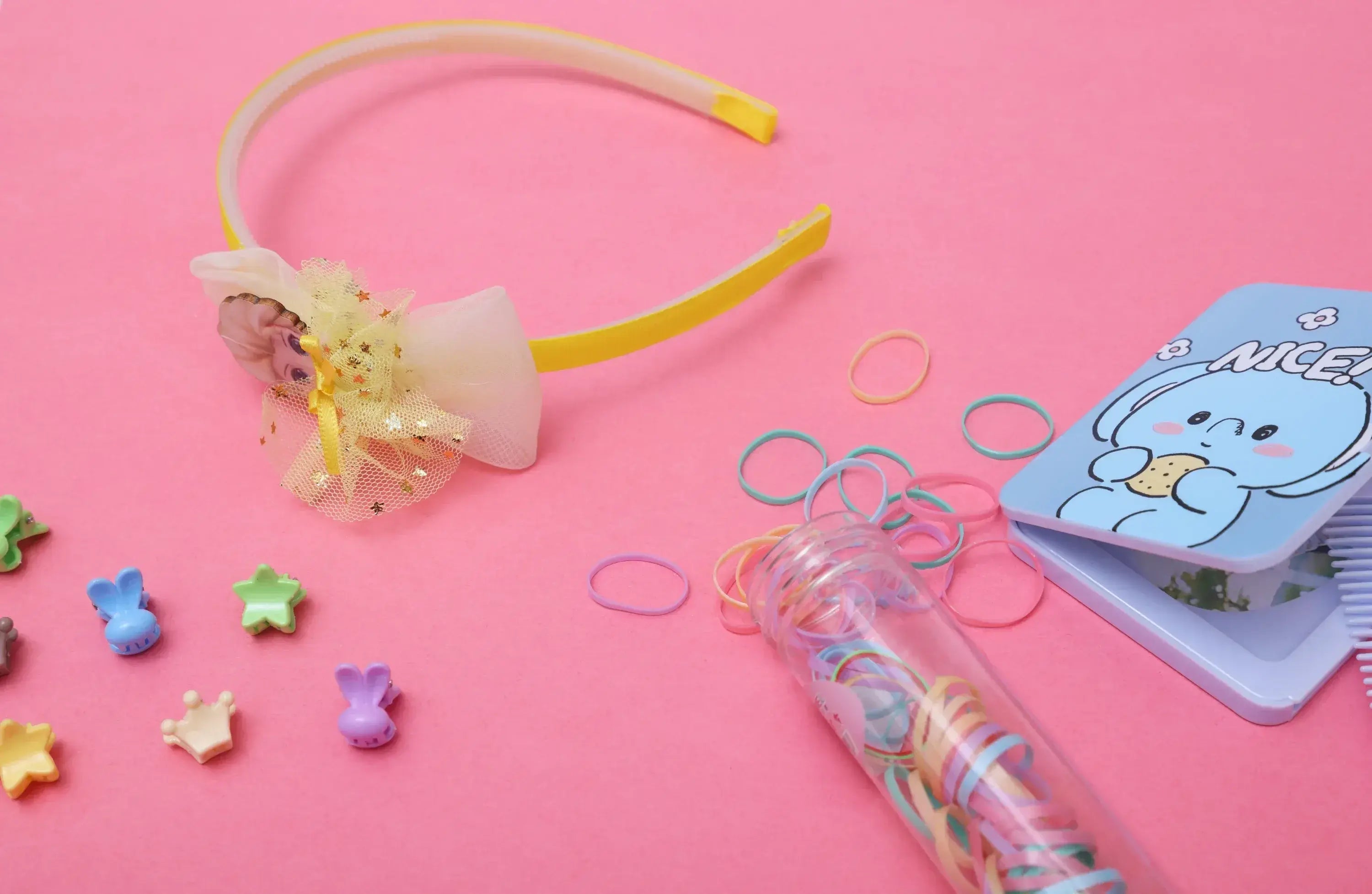 iLearnNGrow Frozen Hair Accessories Set (Yellow) - ilearnngrow Learning Solutions Pvt Ltd