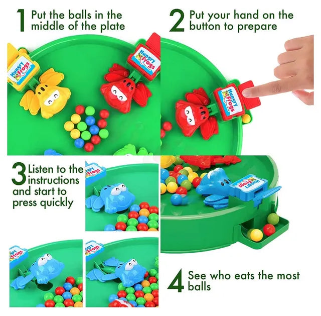Itoys Hungry Frogs games - Multicolor
