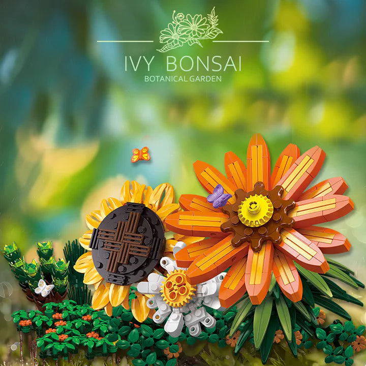 Ivy Bonsai Botanical Garden | Set JJ9034 | 924 Pcs | Building & Blocks Set