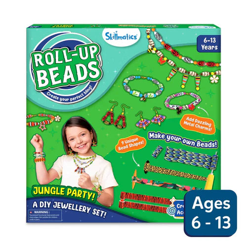Skillmatics Roll-Up Beads | DIY Activity Set | Ages 6+