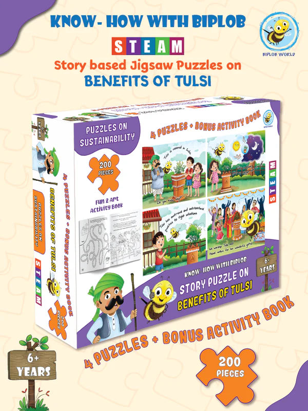 Know-How with Biplob: Benefits of Tulsi For 6+ Ages