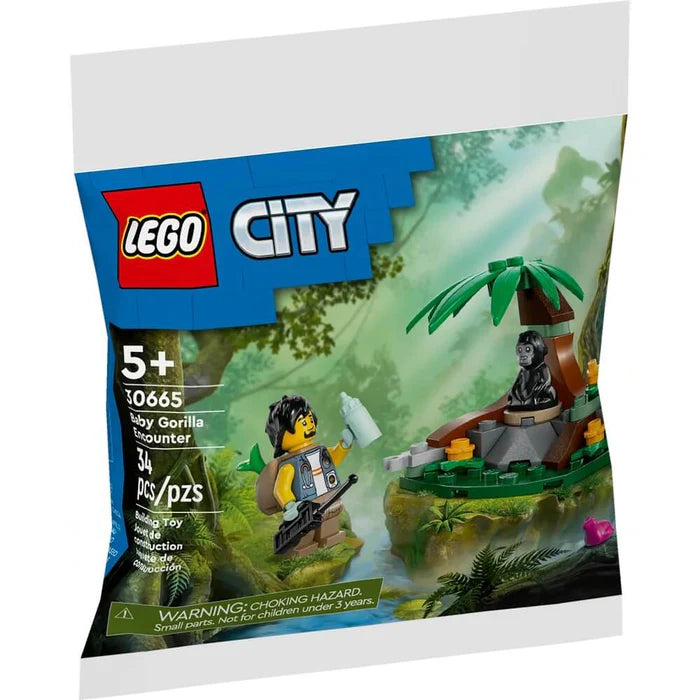 Lego 30665 Recruitment Bags Baby Gorilla Encounter (34 Pieces)