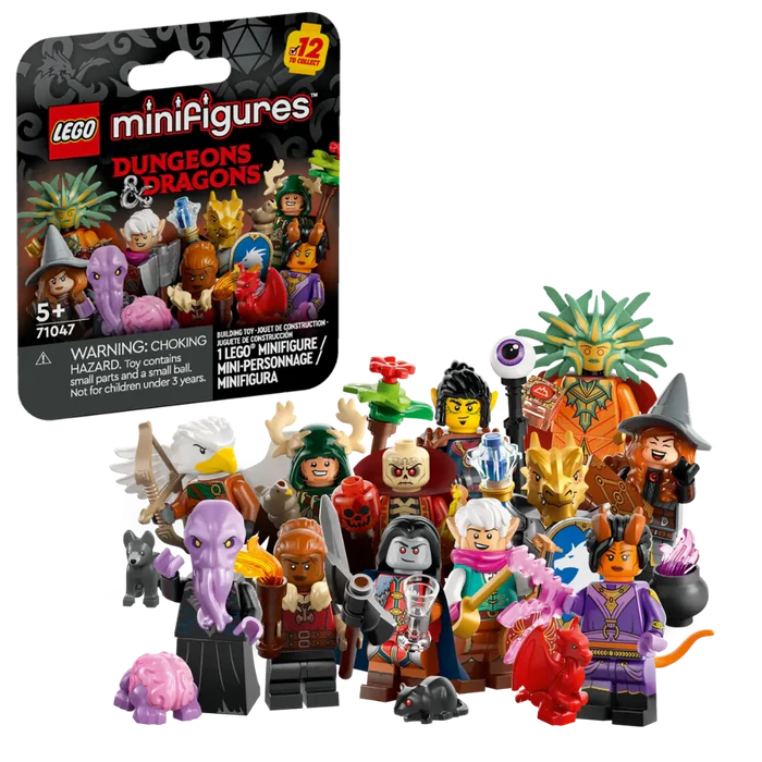 LEGO 71047 Mini Figures Series Dungeons & Dragons Figures - Multicolor