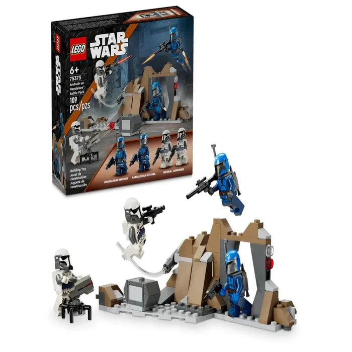 LEGO 75373 Star Wars Ambush on Mandalore Battle Pack - 109 Pcs - Color May Very