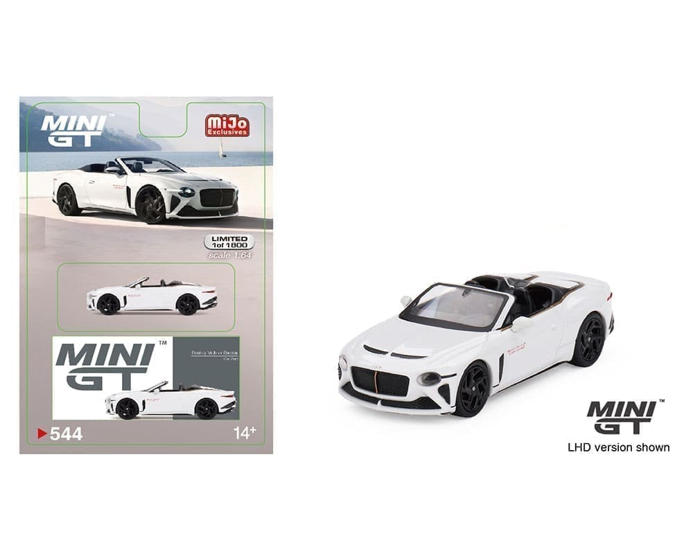 MINI GT Imported Edition - Bentley Mulliner Bacalar - Car Zero - #544 - Blister Pack