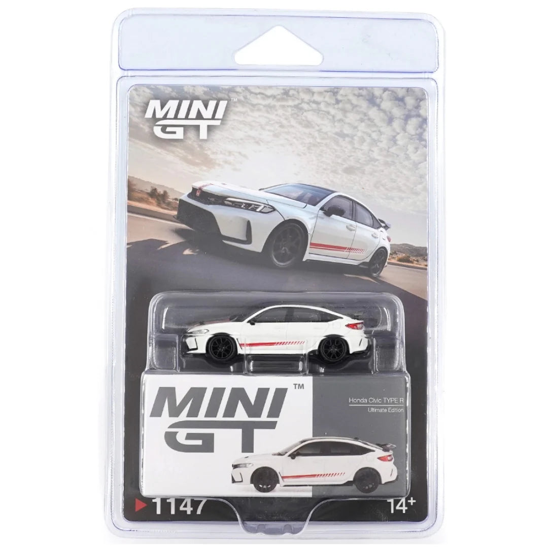 MINI GT #1147 Honda Civic Type R Ultimate Edition – 1:64 Scale Die-Cast Model Car – Blister Pack