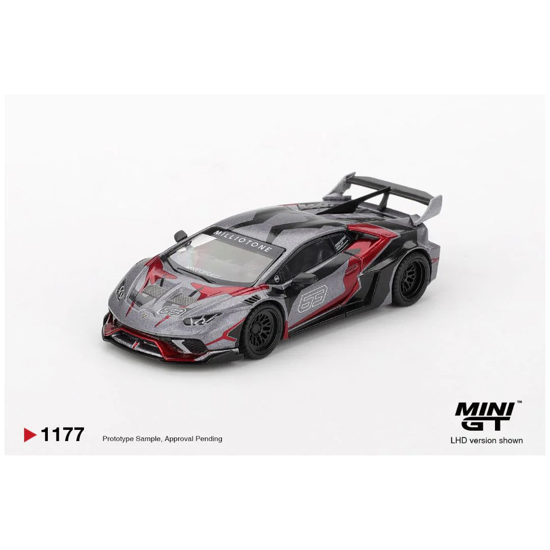 MINI GT #1177 LB★WORKS Lamborghini Huracán GT RONIN – 1:64 Imported Die-Cast Model