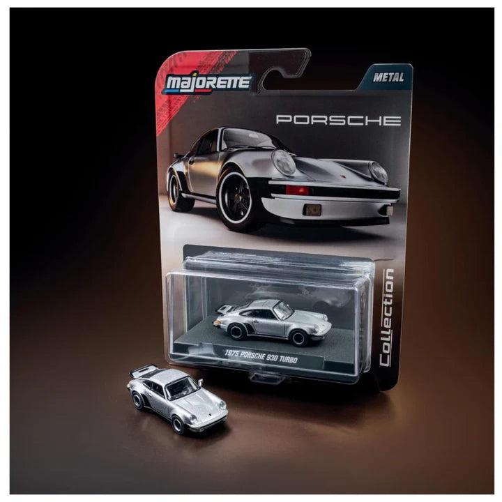 Majorette - Combo Pack of 2 Cars - 1975 Porsche 930 Turbo & 1995 Honda MSX-R Gt - Collector Edition
