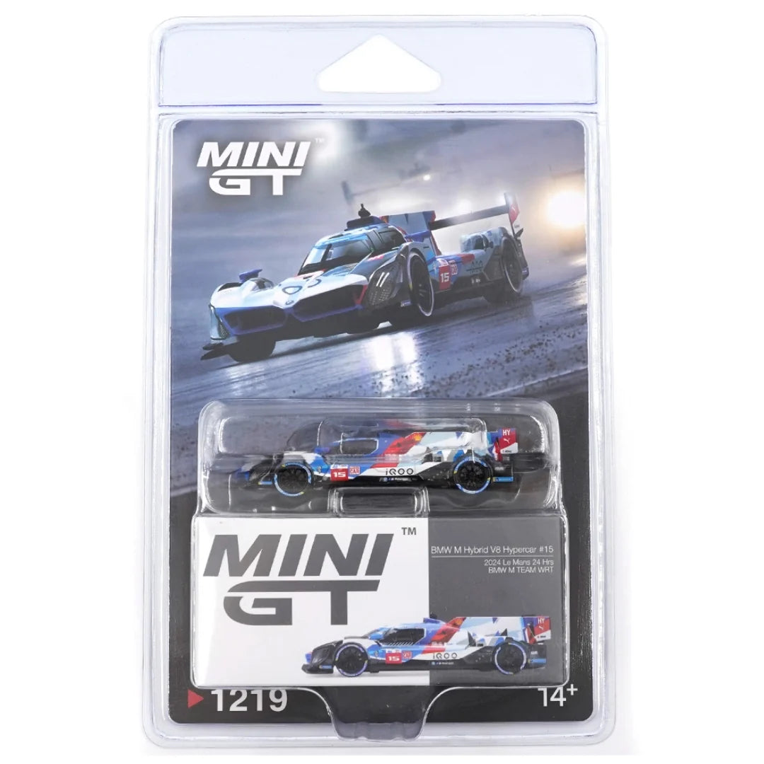 MINI GT #1147 & #1219 Combo Pack – Honda Civic Type R & BMW M Hybrid V8 Hypercar 1:64 Scale Die-Cast Model Cars – Pack of 2 – Blister Packing