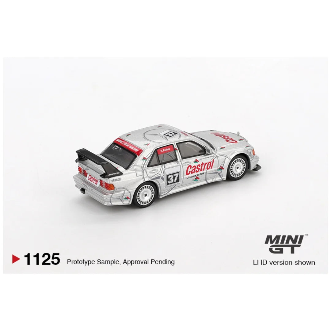 MINI GT Blister Pack #1125 – Mercedes-Benz 190E 2.5-16 Evolution II #37 | 1995 SE Asia Touring Car Championship | 1:64 Die-Cast Model