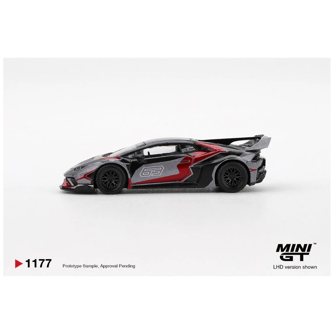 MINI GT #1177 LB★WORKS Lamborghini Huracán GT RONIN – 1:64 Scale Imported Diecast Model Car