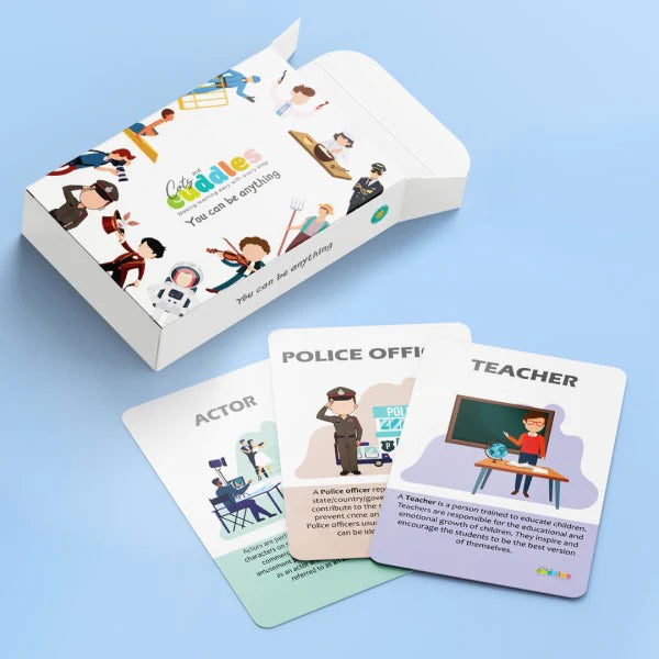 Cots and Cuddles Flashcards for Kids - Assorted