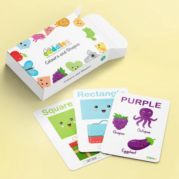 Cots and Cuddles Flashcards for Kids - Assorted