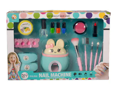 ilearnngrow Premium Makeup Kit For Kids Girls with Nail Machine