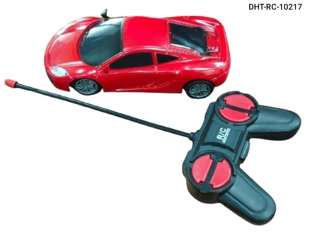 Remote Control USB Rechargeable Racing Sports Car For Kids- Multicolor