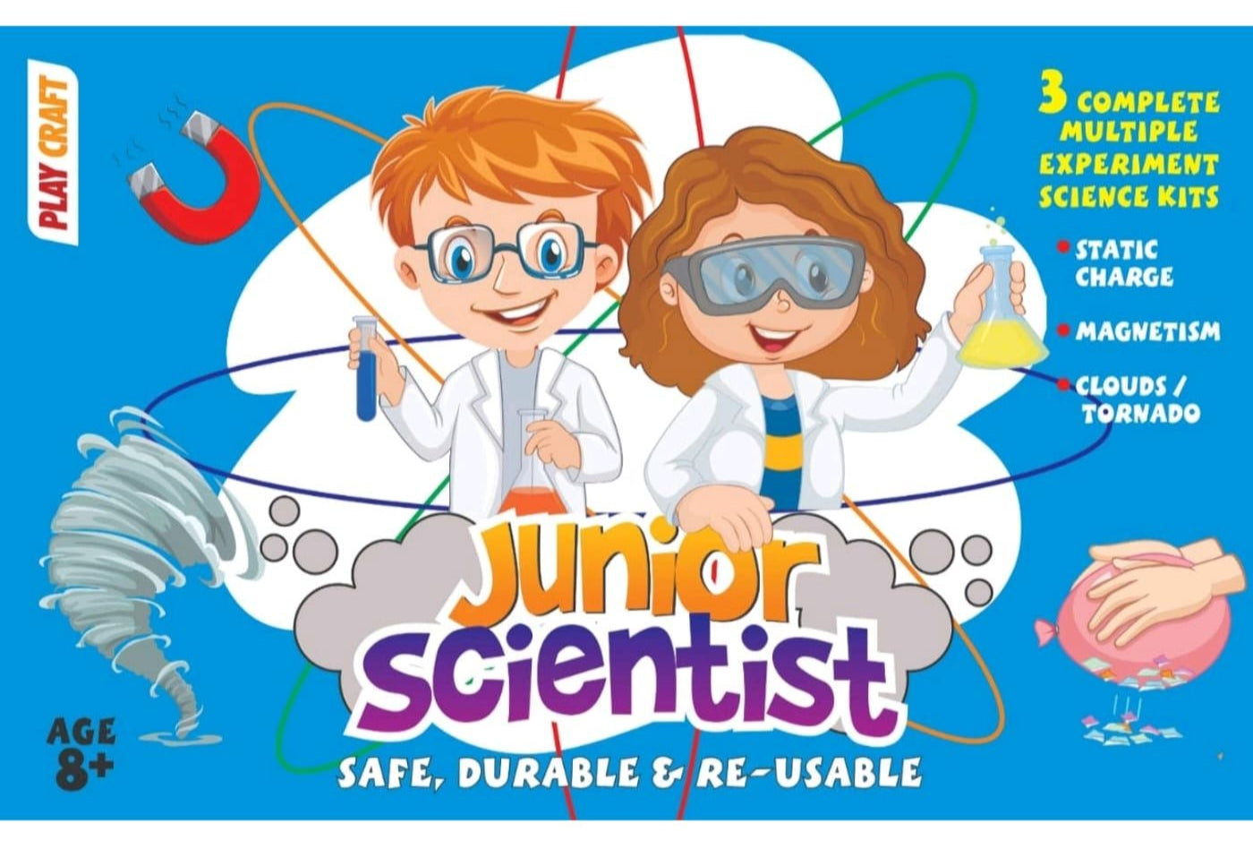 Play Craft Junior Scientist Board Game For Kids - Multicolor