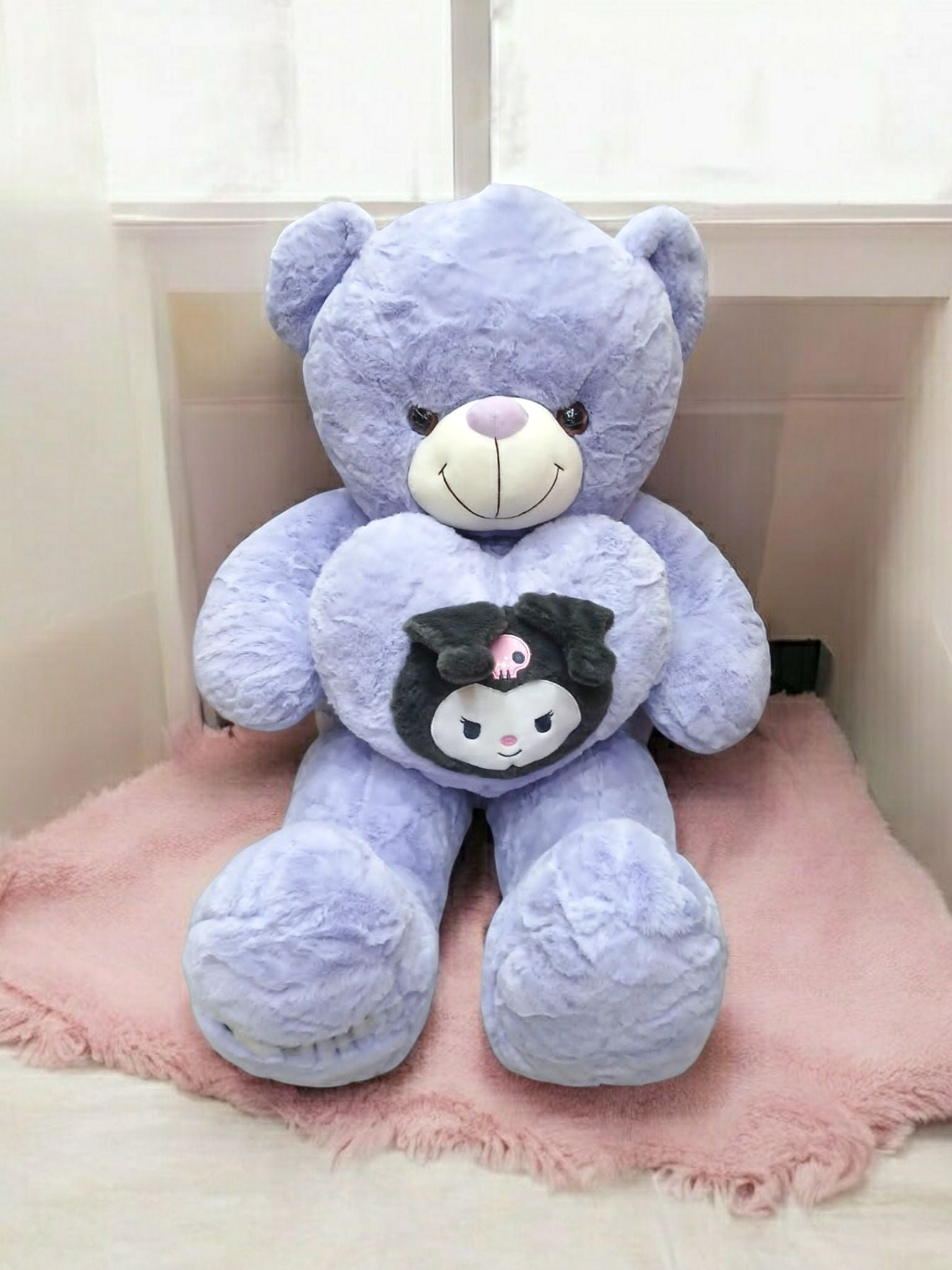 Kuromi themed Plush Toy Cute toys for kids - Purple