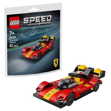 LEGO Speed Champions Ferrari 499P – 30709 Polybag (62 Pieces)