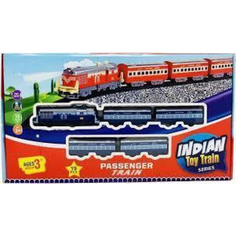 Centy Passenger Pull Back Toy Train - Assorted Color – Kidsinfy.in