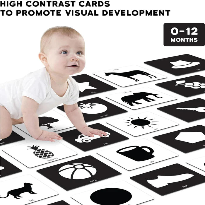 Play Panda High-Contrast Flash Cards Set for Kids