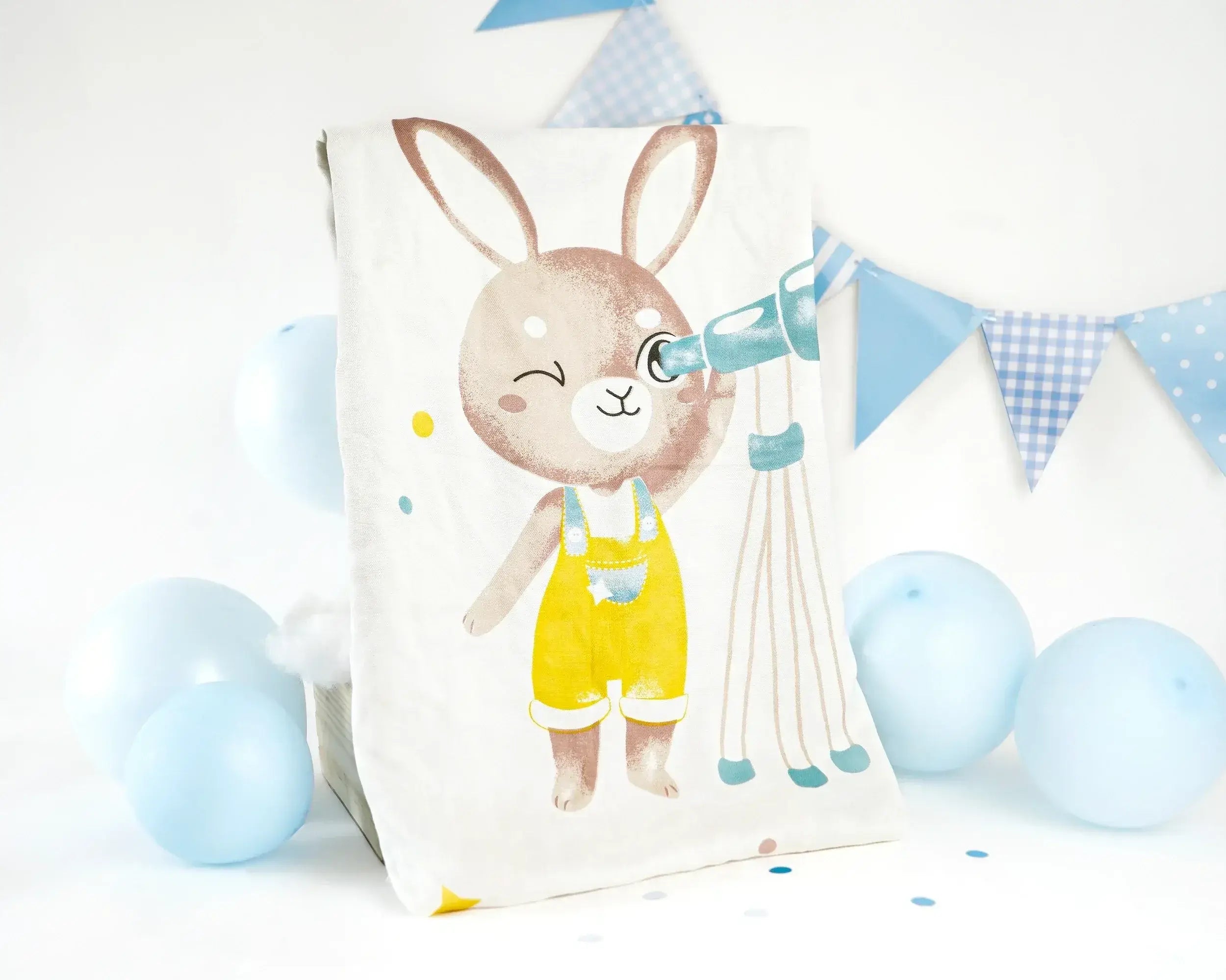 Premium baby shower gift hamper blue hues for boys