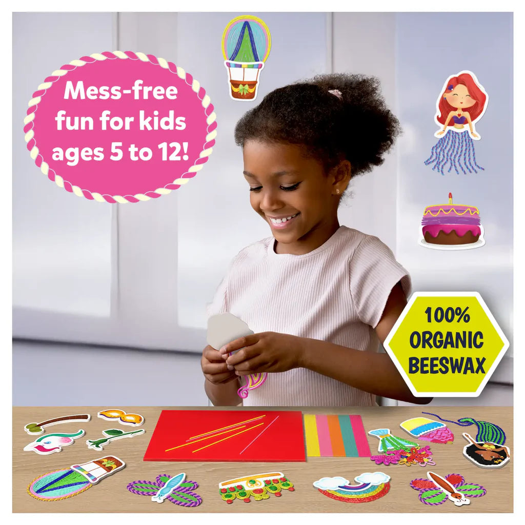 Skillmatics Waxy Window Art: Pretty Pictures | Mess-Free Art for Kids | Ages 5-12