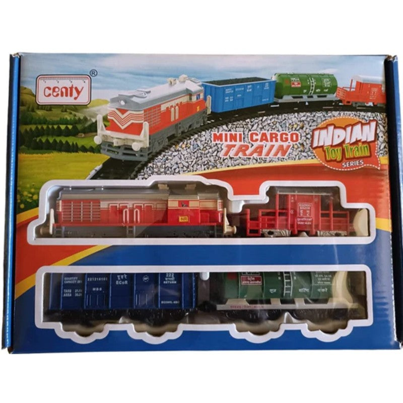 Centy Toys Mini Cargo Train Set for Kids - Multicolor