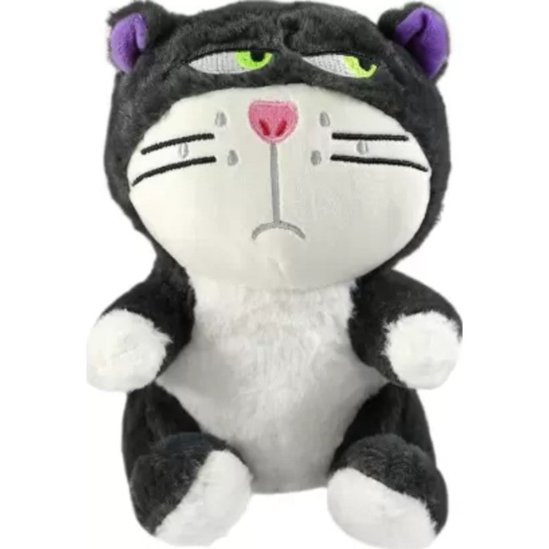 Black Cat Animal Soft Stuffed Plush Toy - Multicolor