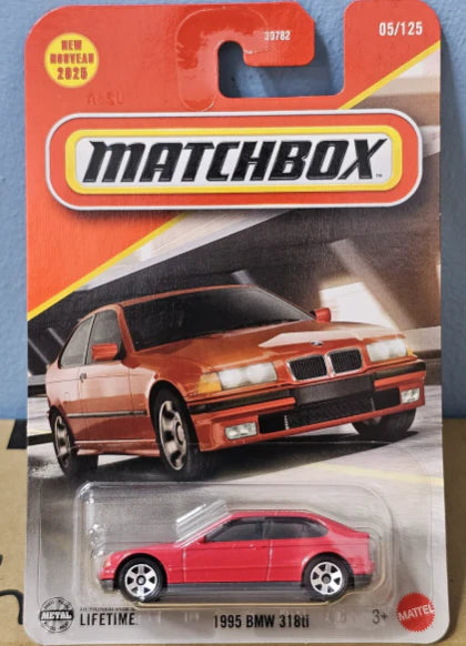 Matchbox Cars 2025 - Combo Pack of 2 Pcs - 1995 BMW 318ti & Blaze Buster II (1)